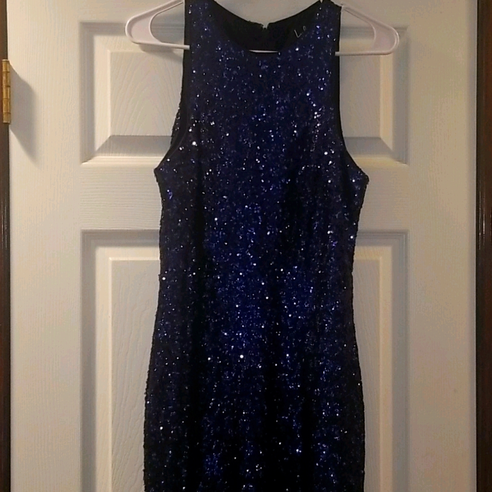 Lulu's Fitted Evening Gown